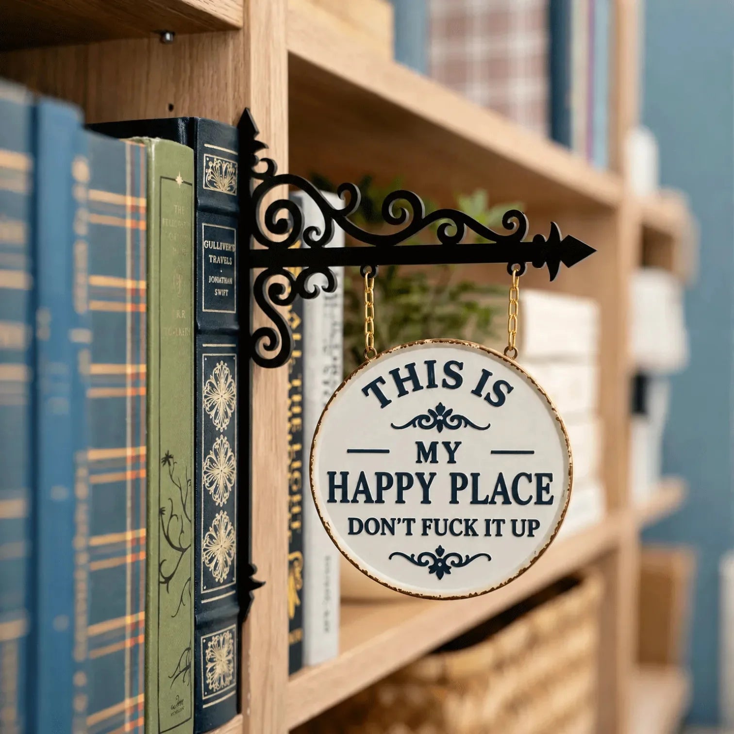 Bookshelf Lantern Night Light