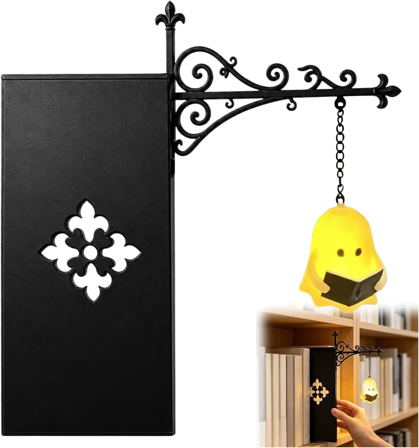 Bookshelf Lantern Night Light