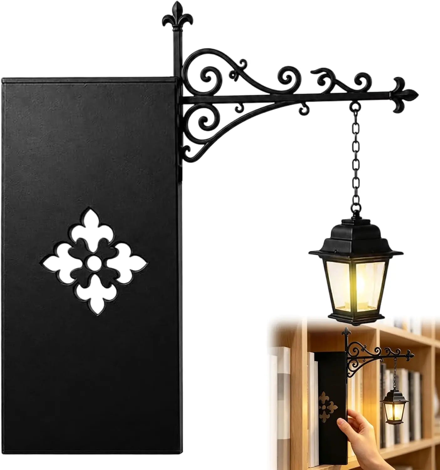 Bookshelf Lantern Night Light