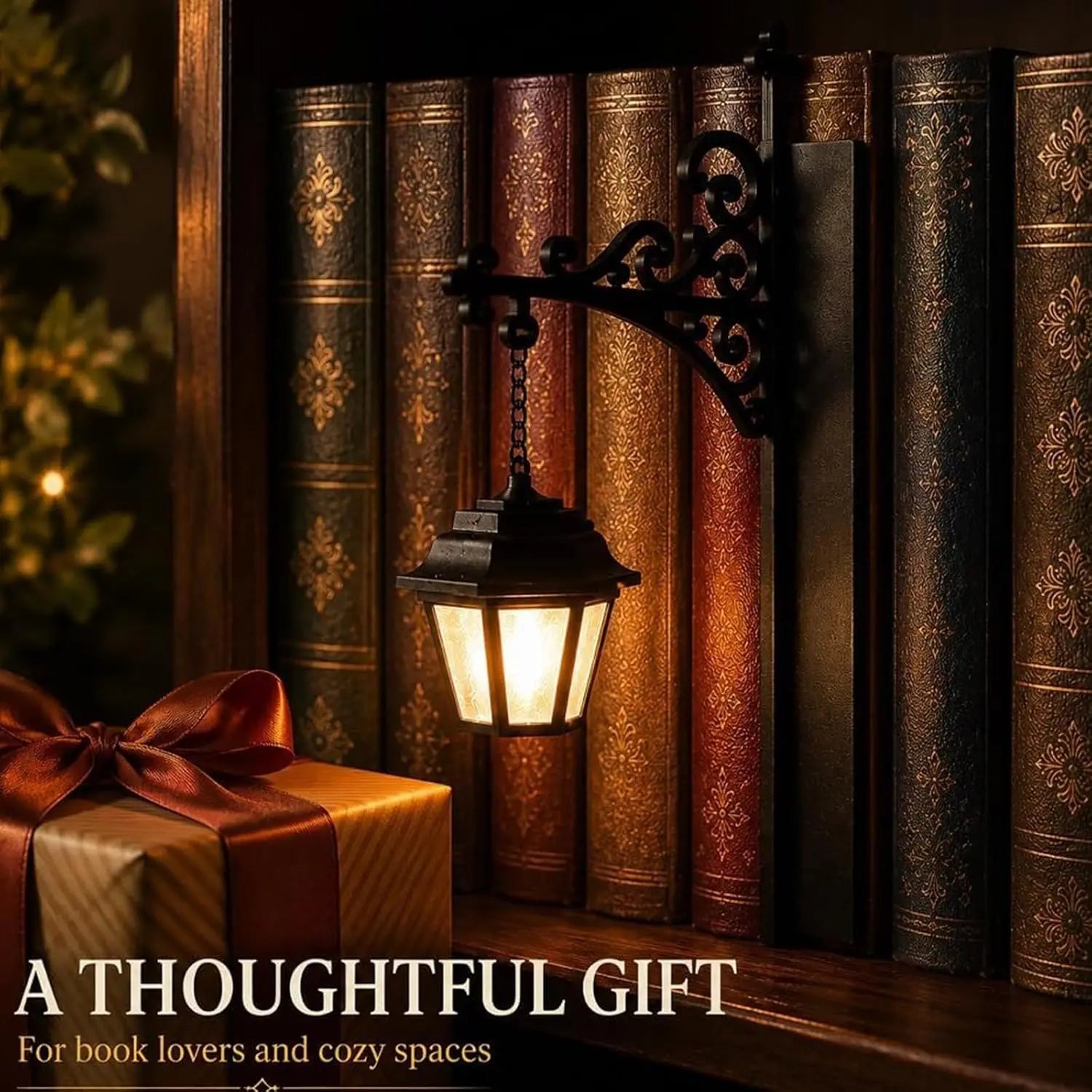 Bookshelf Lantern Night Light