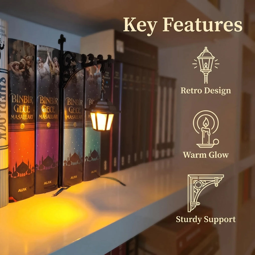 Bookshelf Lantern Night Light