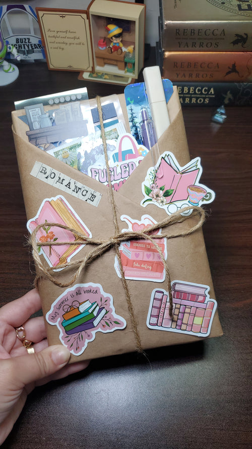 Blind Date With a Book (Sticker Design) Romance Edition | Mystery Paperback & Book Lover Gift