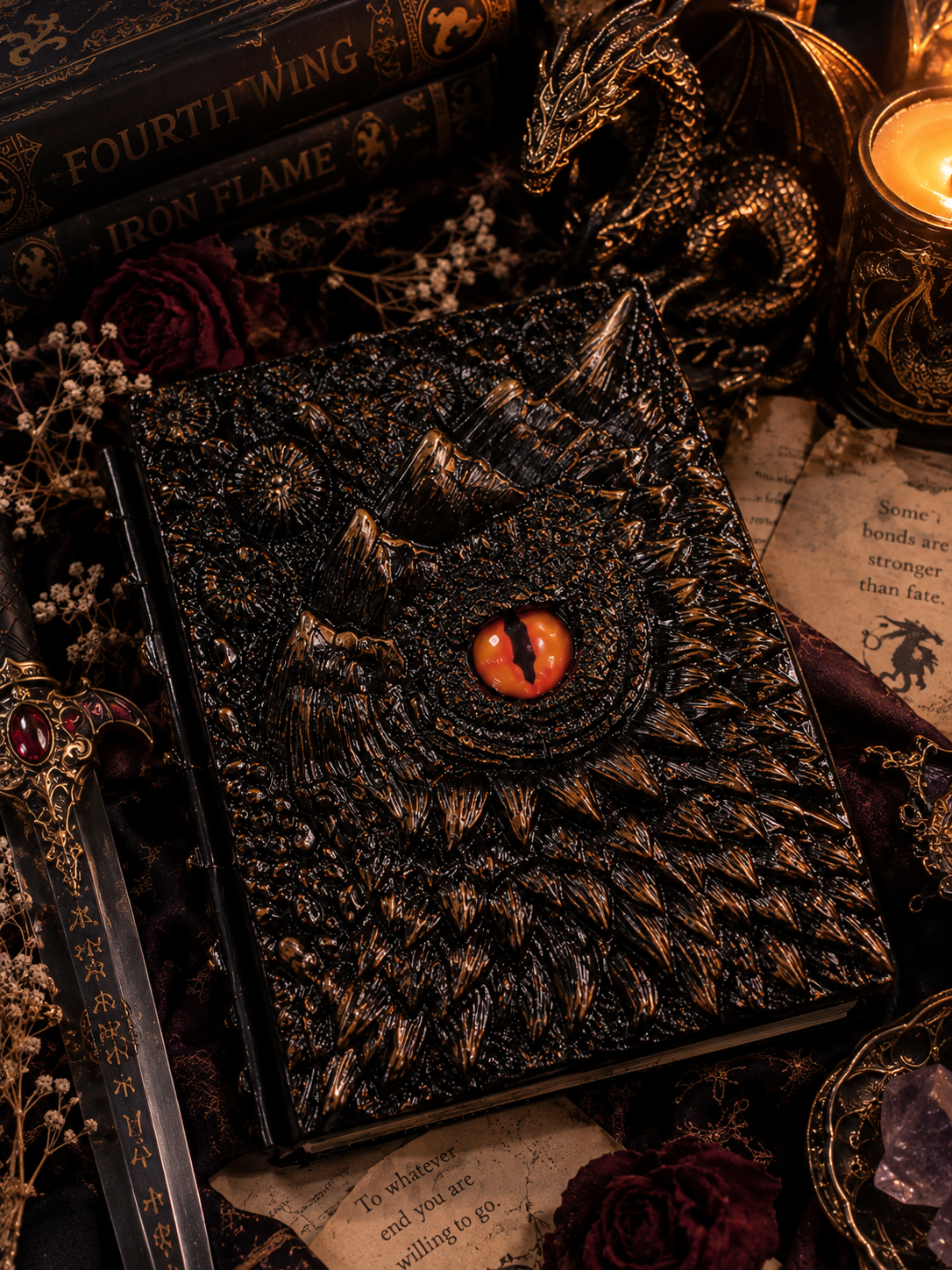 Dragon Journal | Fantasy Book Decor