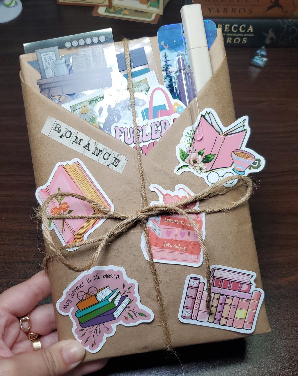 Blind Date With a Book (Sticker Design) Romance Edition | Mystery Paperback & Book Lover Gift