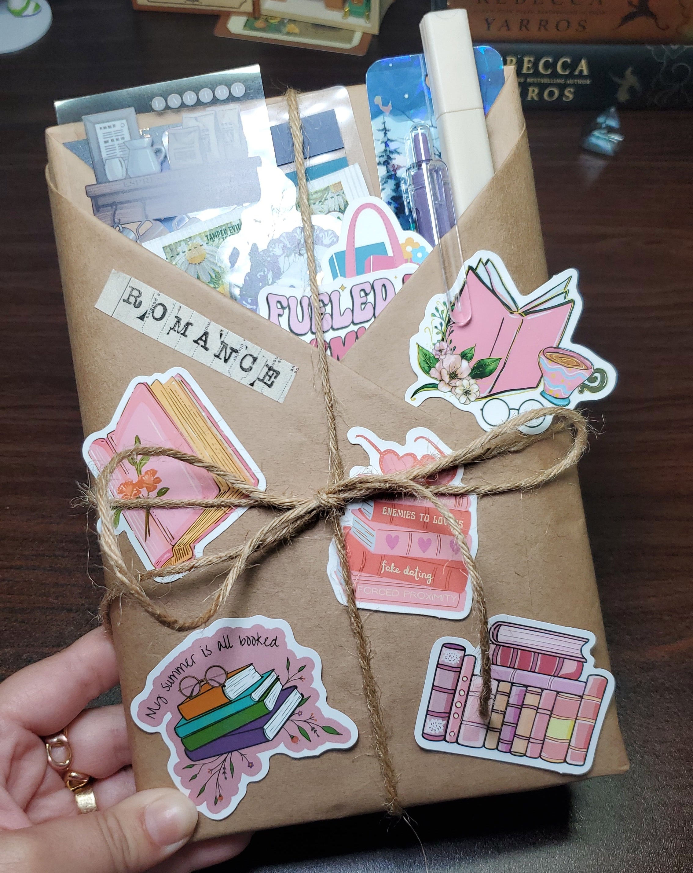 Blind Date With a Book (Sticker Design) Romance Edition | Mystery Paperback & Book Lover Gift